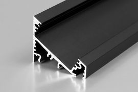 Profil LED CORNER27 czarny anodowany