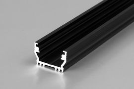 Profil LED UNI12 czarny anodowany