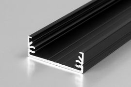 Profil LED WIDE czarny anodowany