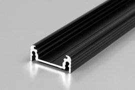 Profil LED SURFACE14 czarny anodowany